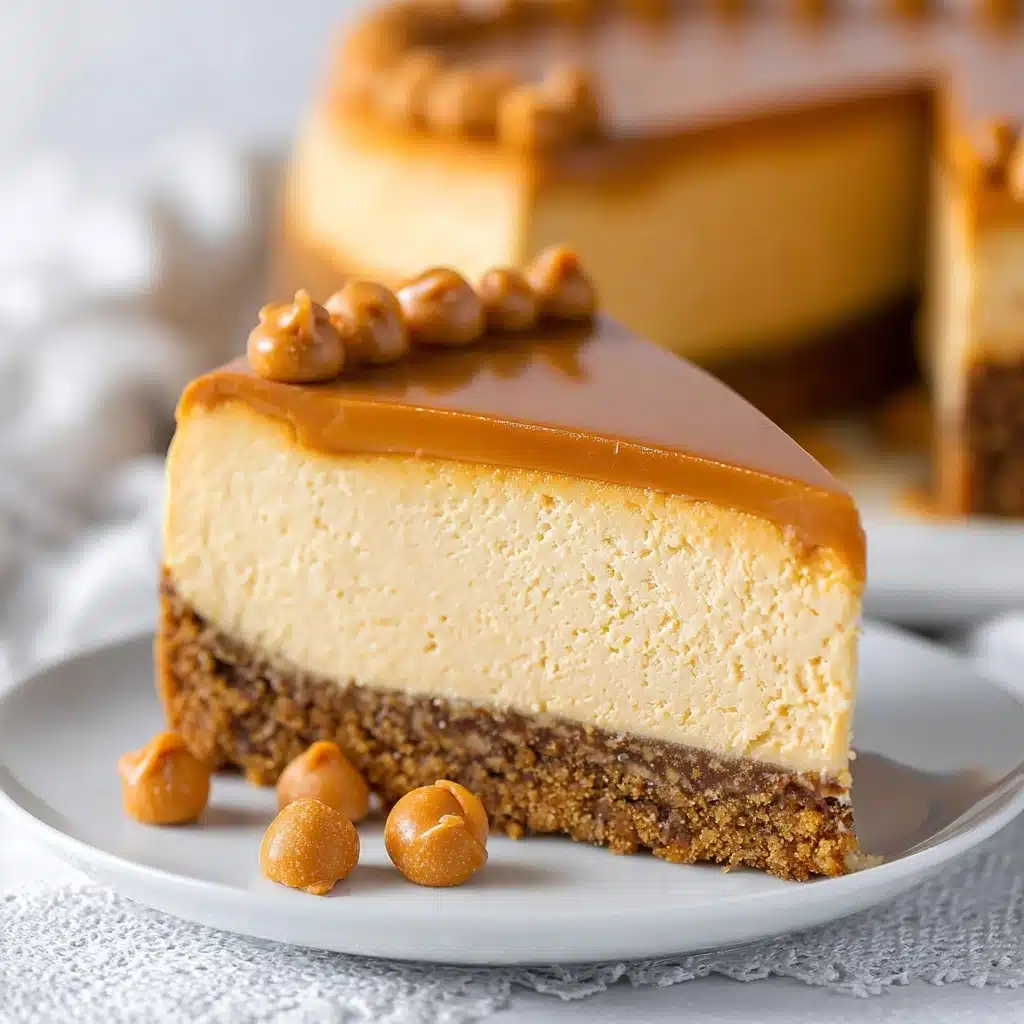 Loaded Butterscotch Cheesecake Recipe - Recipe Image