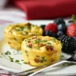 Baked Cottage Cheese Egg Muffins Recipe