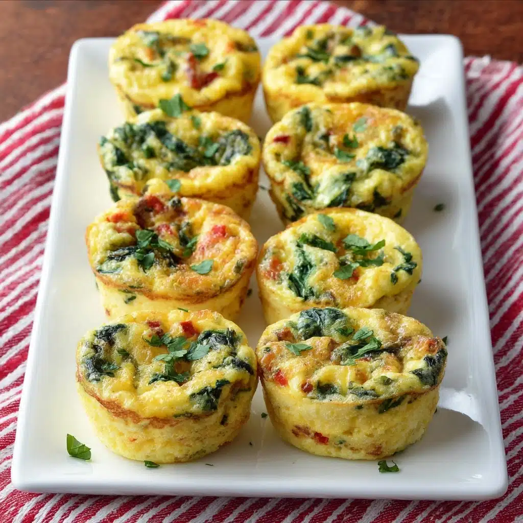 Baked Cottage Cheese Egg Muffins Recipe - Recipe Image