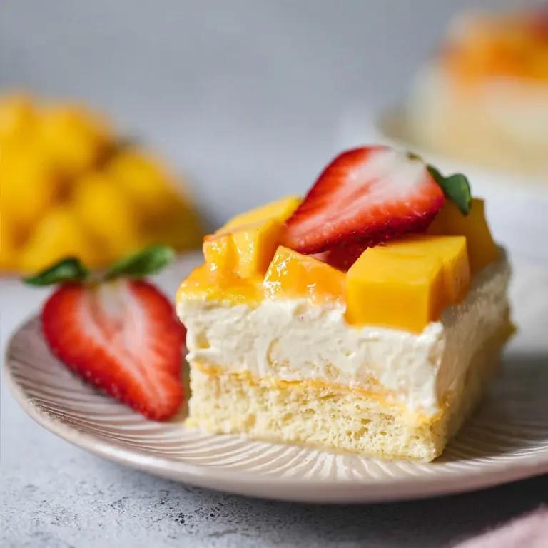 Mango Tres Leches Recipe