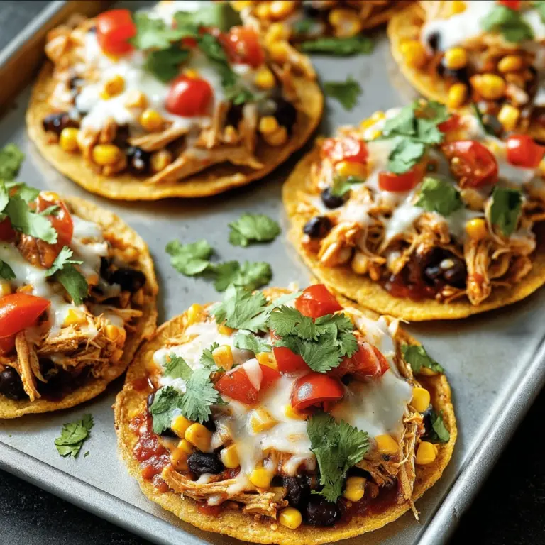 Mexican Rotisserie Chicken Tostadas Recipe