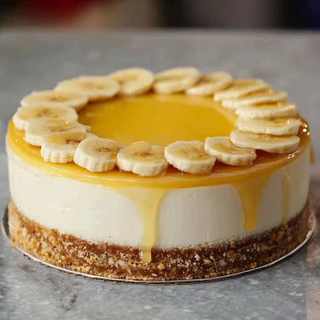 Banana Cream Cheesecake Recipe
