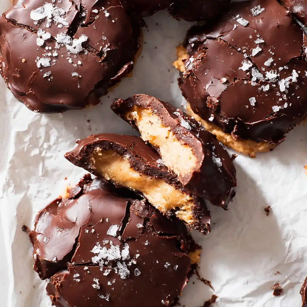 Peanut Butter Frozen Yogurt Bites Recipe - Recipe Image