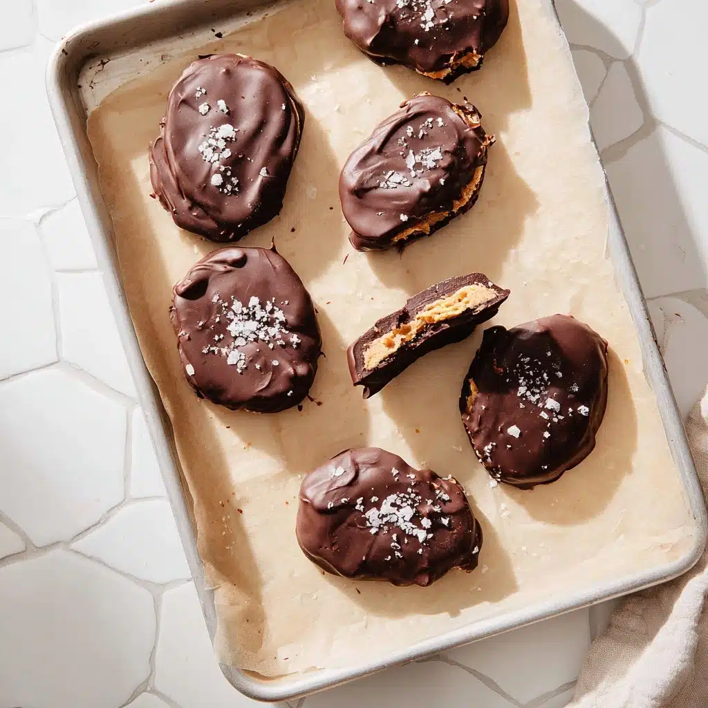 Peanut Butter Frozen Yogurt Bites Recipe - Recipe Image