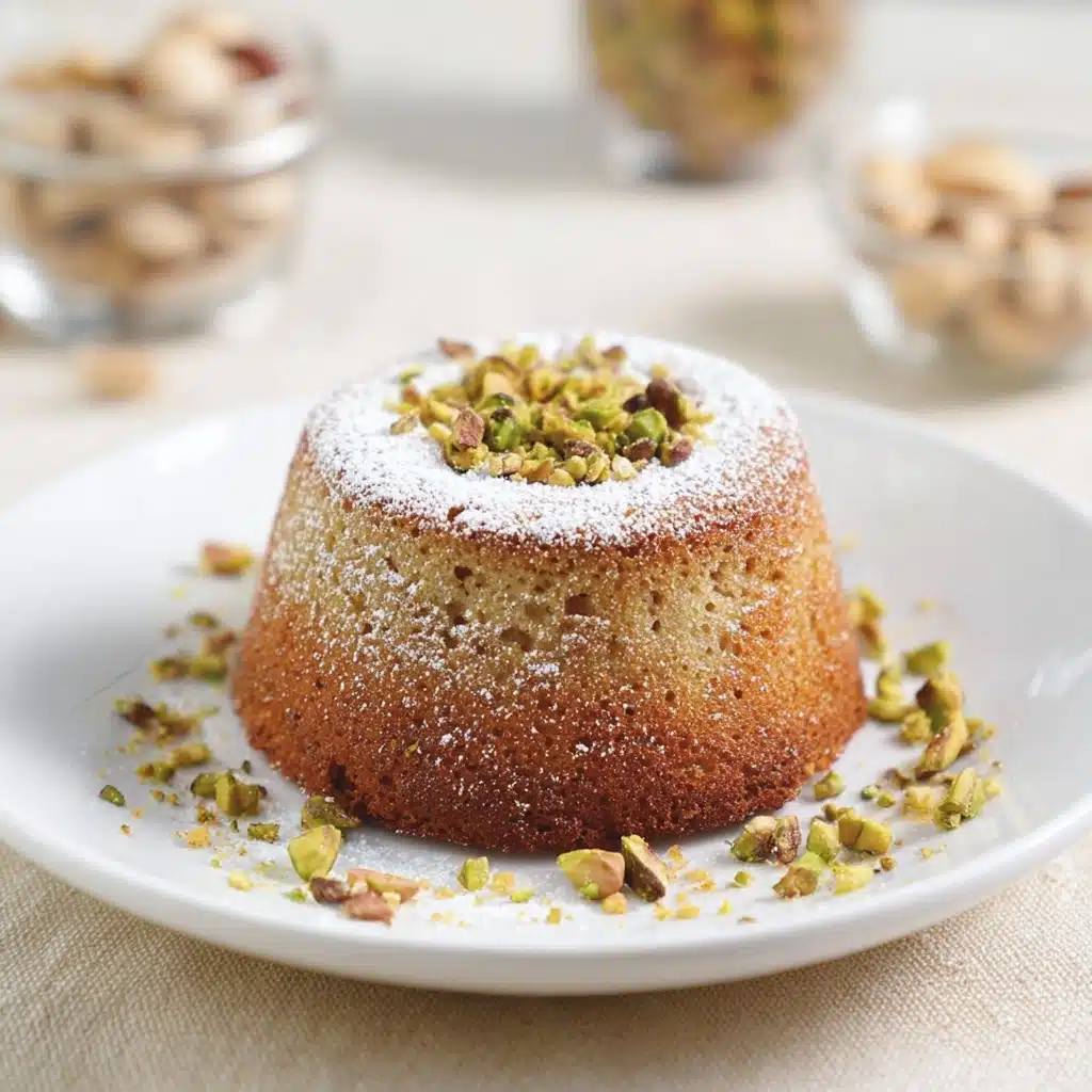 Pistachio Lava Cake Recipe - Recipe Image