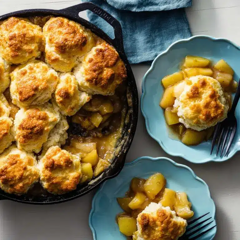 Apple Cheddar Cobbler Recipe