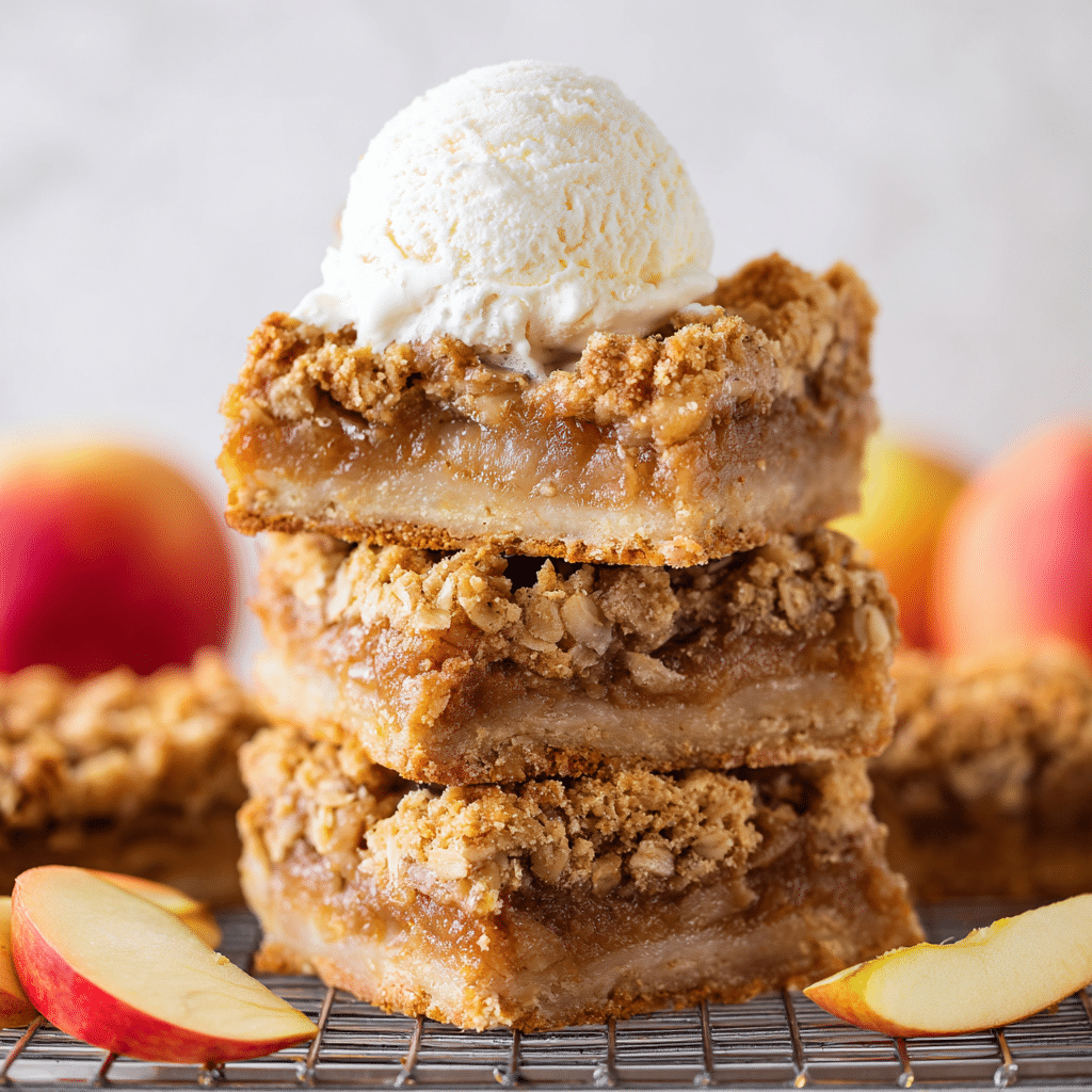 The Best Apple Crisp Bars Recipe - Recipe Image