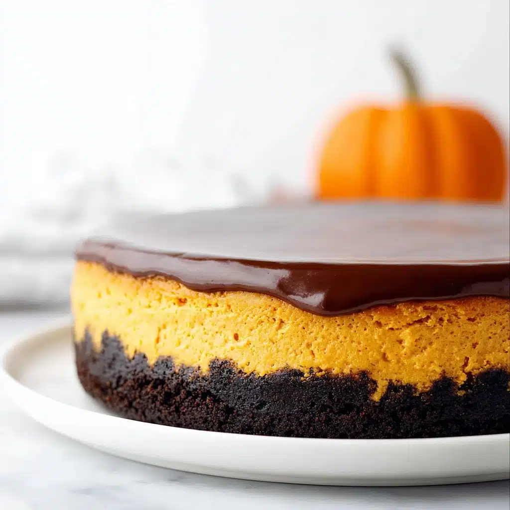 Pumpkin Chocolate Cheesecake Recipe