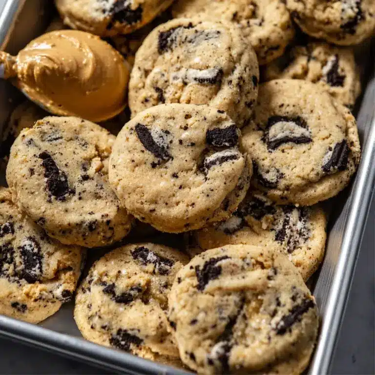 Cookies 'n Cream Peanut Butter Cookies Recipe