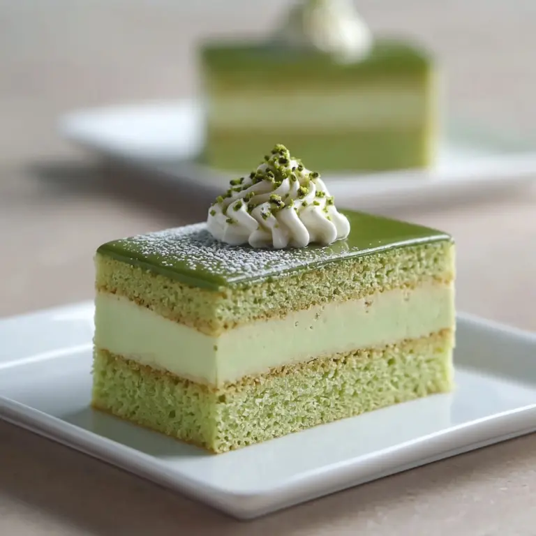 Flourless Matcha Cake Recipe