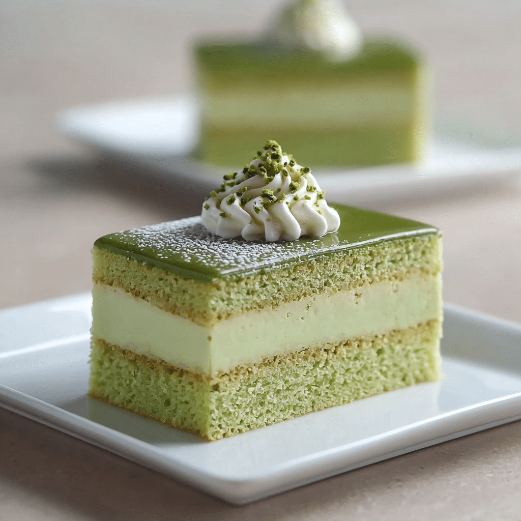 Flourless Matcha Cake Recipe - Recipe Image