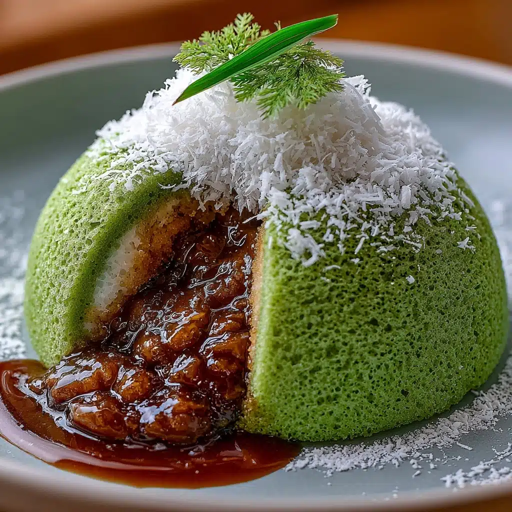 Ondeh-Ondeh Lava Cake Recipe - Recipe Image