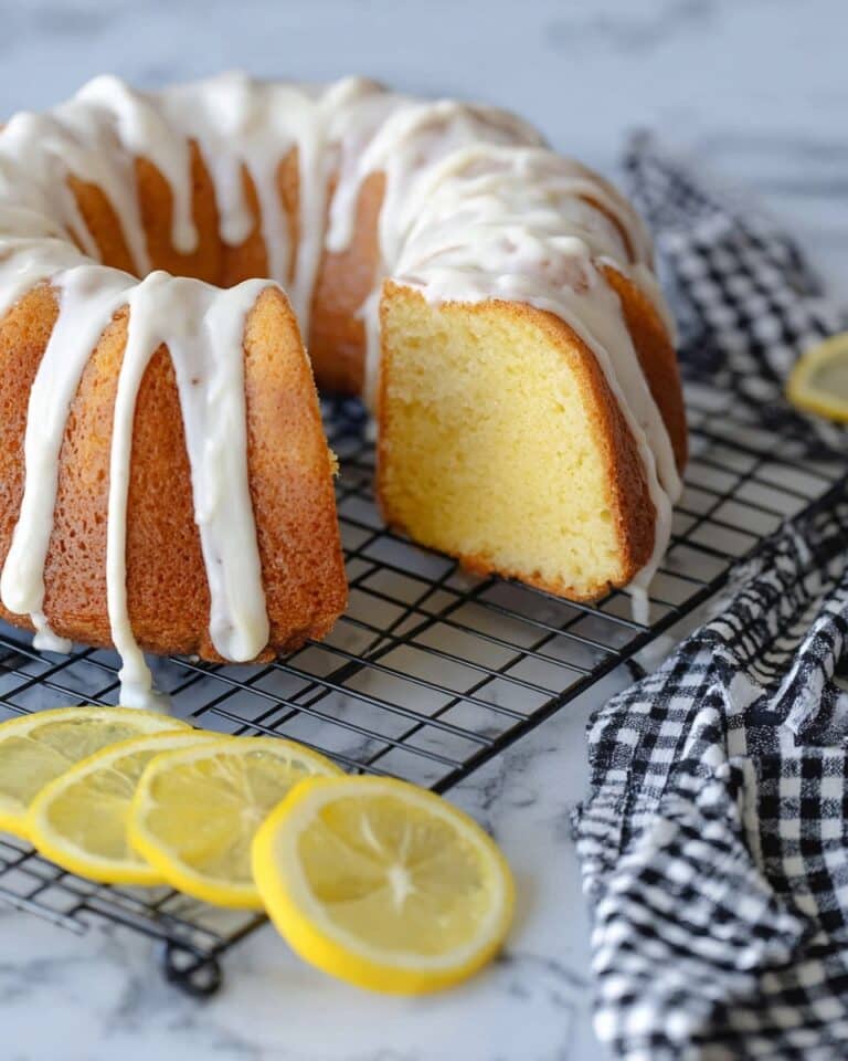 Italian Lemon Pound Cake Recipe