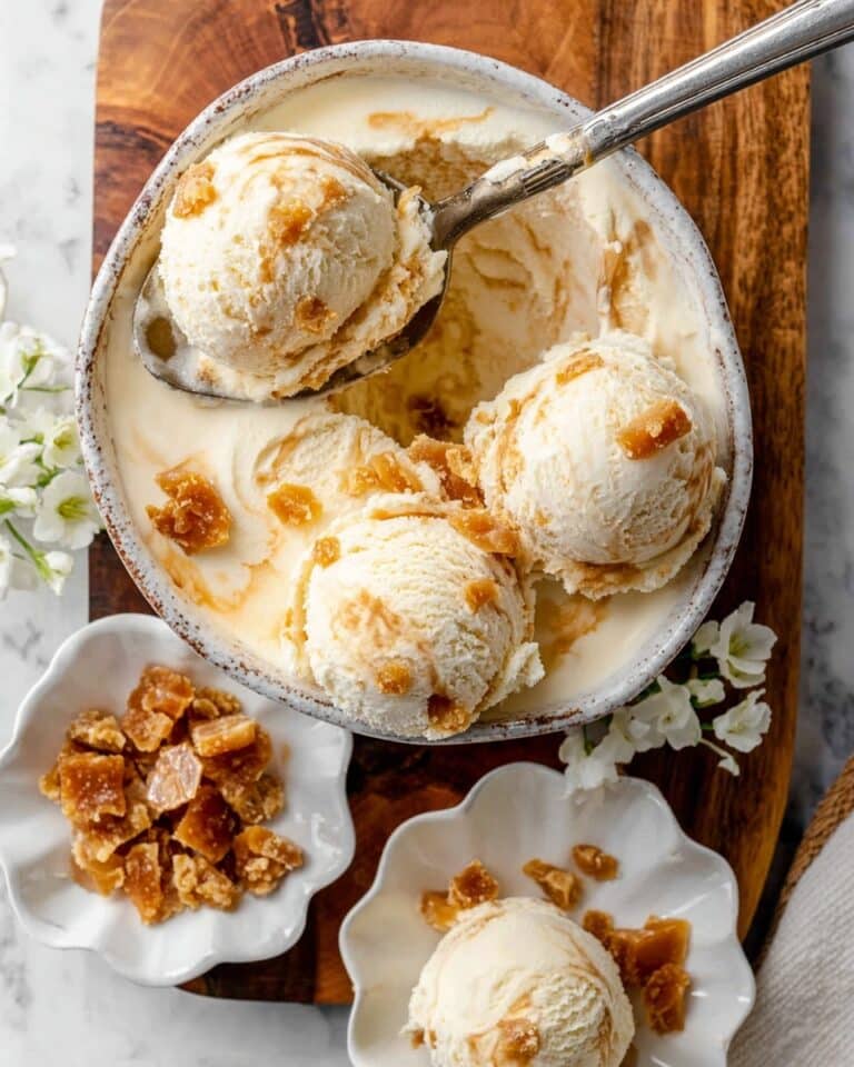 Homemade Crème Brûlée Ice Cream Recipe