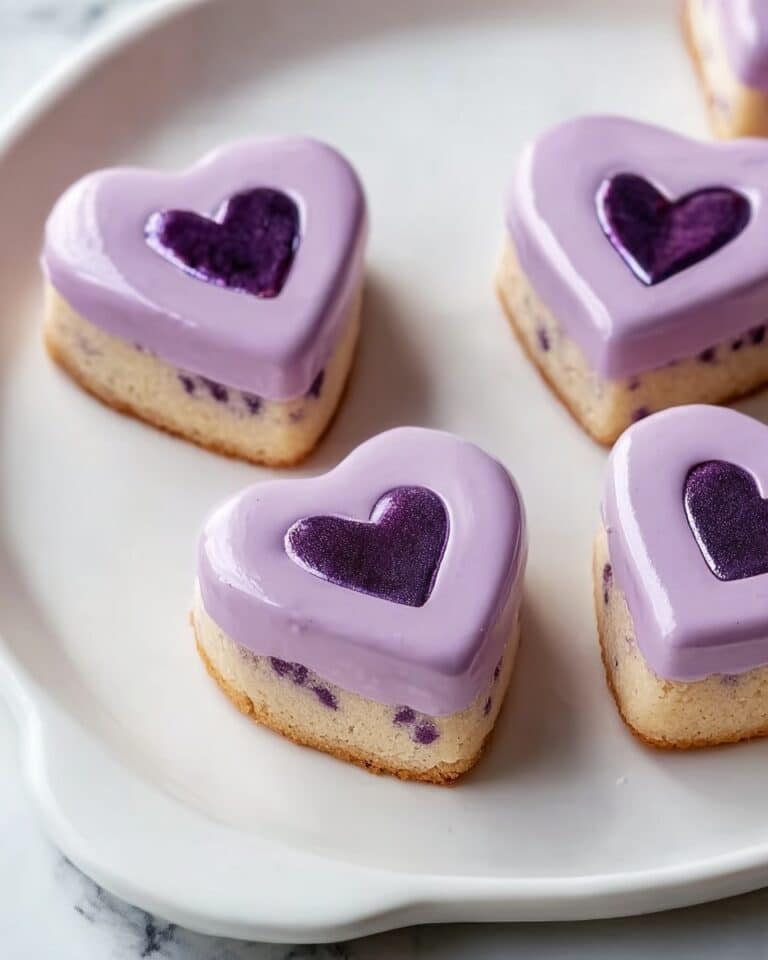 Mini Lavender Blueberry Cakes Recipe