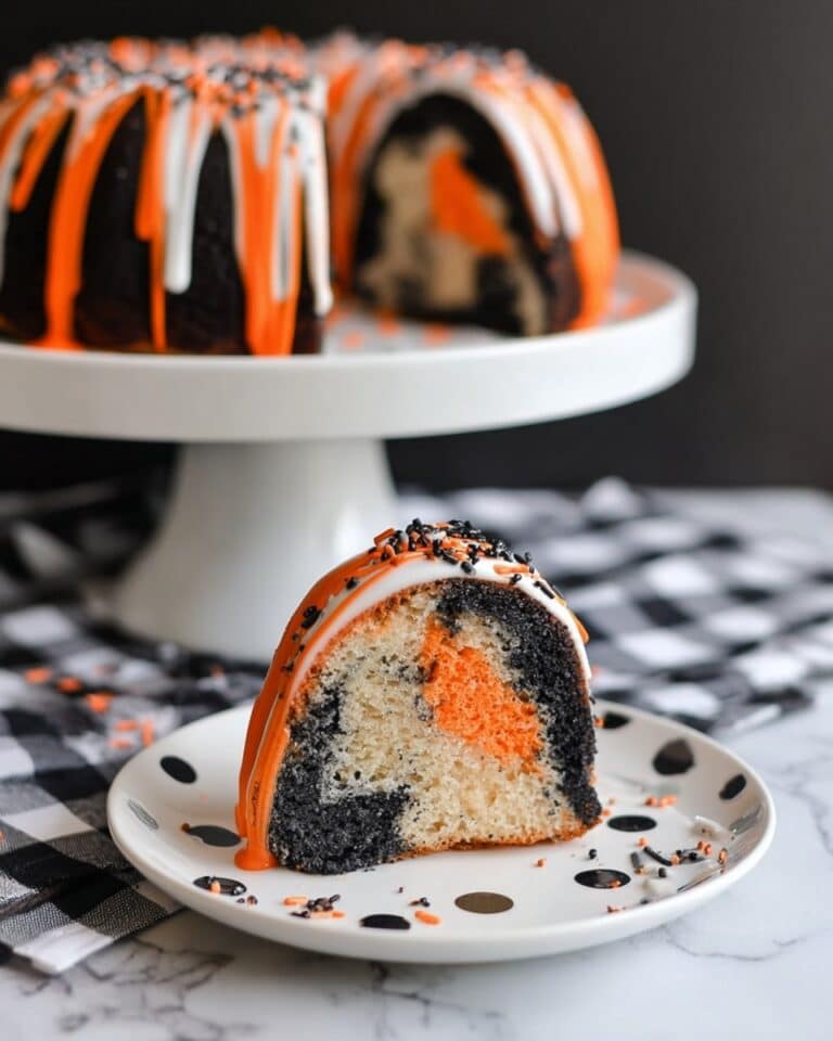 Easy Halloween Bundt Cake Recipe