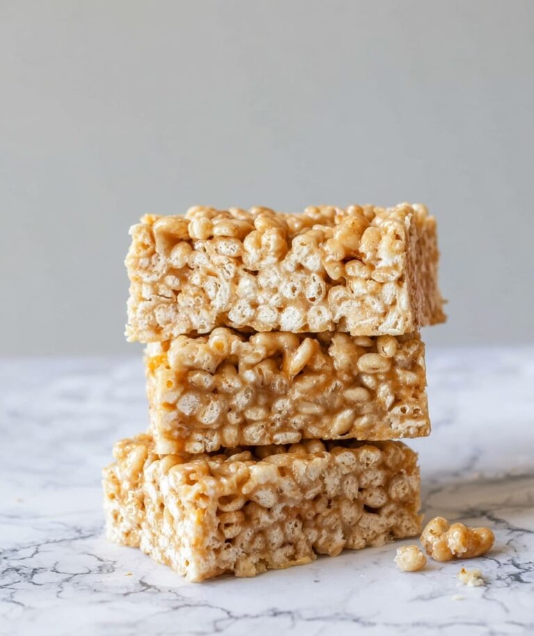 Salted Caramel Apple Krispy Treats Recipe
