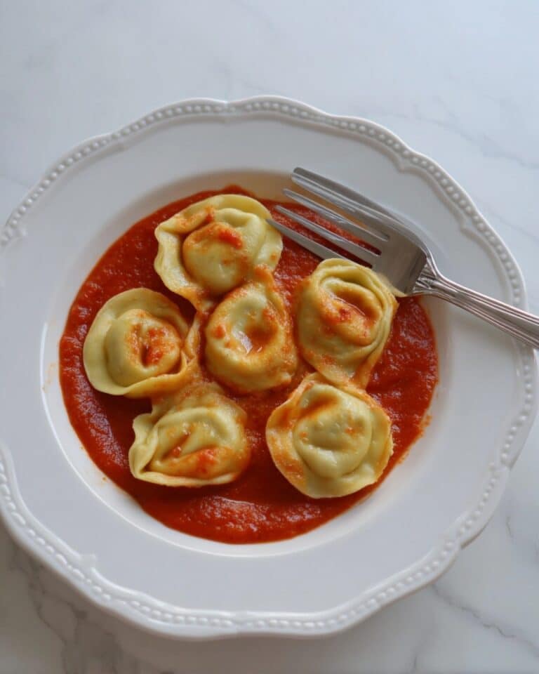 RAV-ear-IOLI (Meat Ravioli Ears) Recipe
