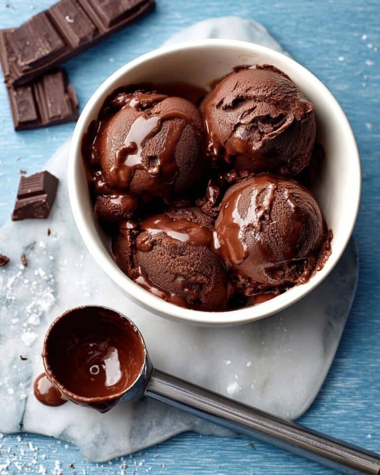 Decadent Dark Chocolate Sorbet Recipe
