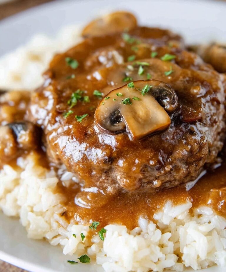 Slow Cooker Salisbury Steak Recipe