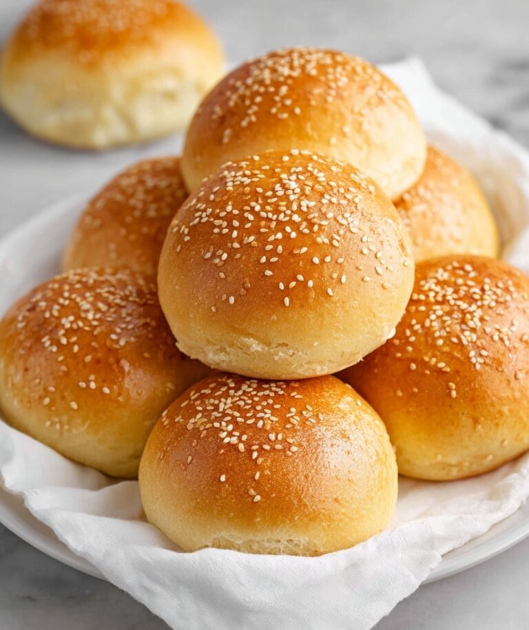 Homemade Hamburger Buns Recipe