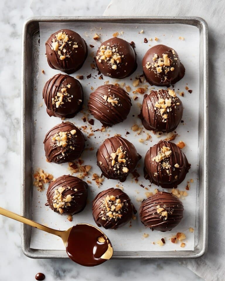 Retro Christmas Chocolate Coconut Pecan Balls Recipe