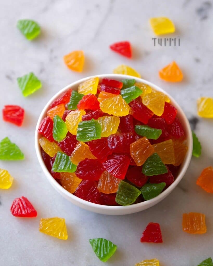 Tutti Frutti with Colorful Raw Papaya Recipe