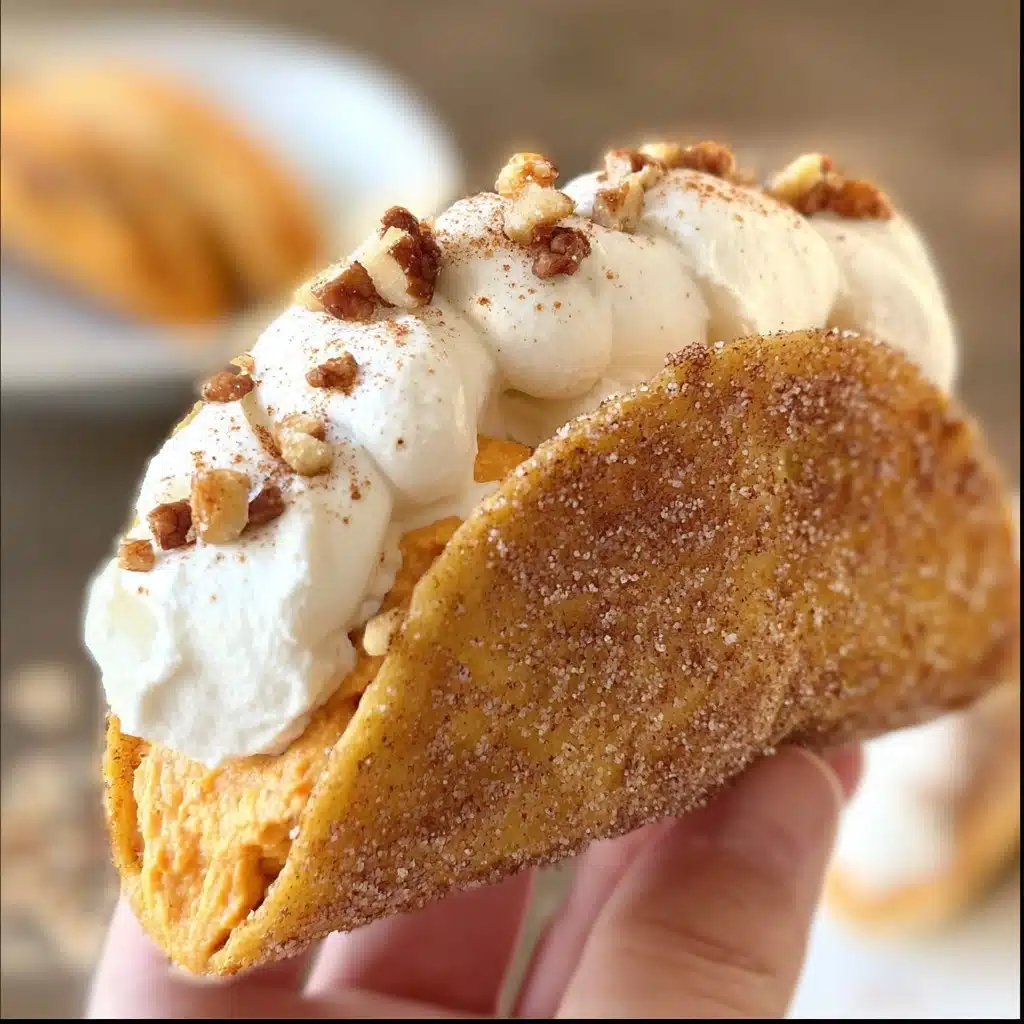 Pumpkin Pie Tacos Recipe - Recipe Image