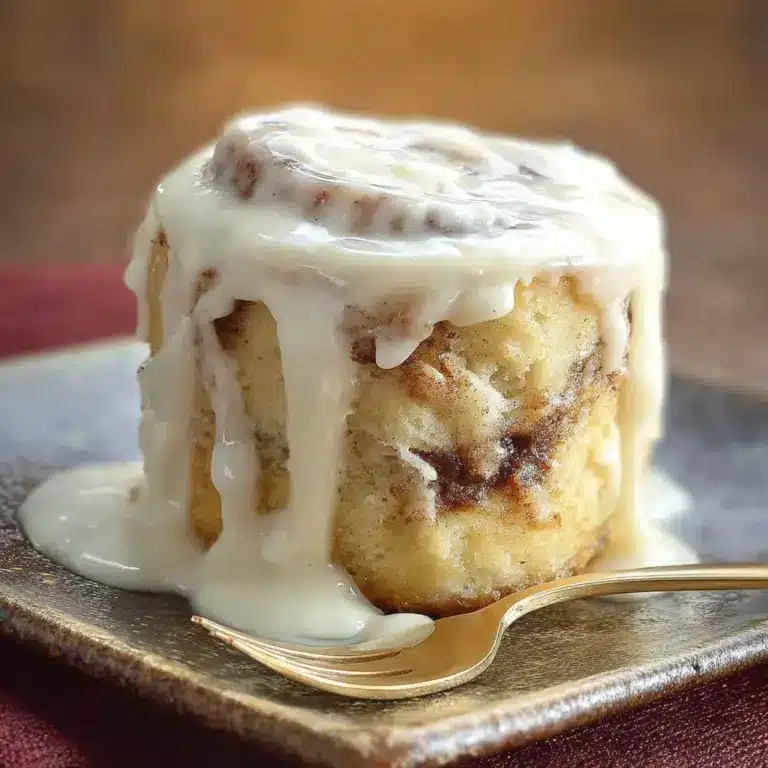 Cinnamon Roll in a Mug Recipe