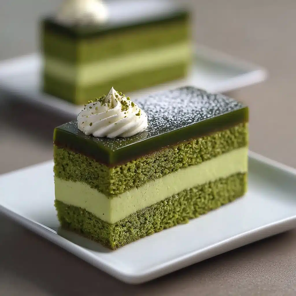 Flourless Matcha Cake Recipe - Recipe Image