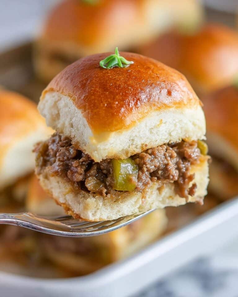Steak and Cheese Sliders Recipe