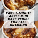 2-Minute Apple Mug Cake Recipe