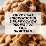 Chai Snickerdoodle Puppy Chow Recipe