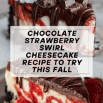 Chocolate Strawberry Swirl Cheesecake Recipe