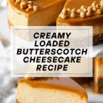 Loaded Butterscotch Cheesecake Recipe