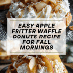 How To Make Apple Fritter Waffle Donuts Recipe