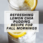 Lemon Chia Pudding Recipe