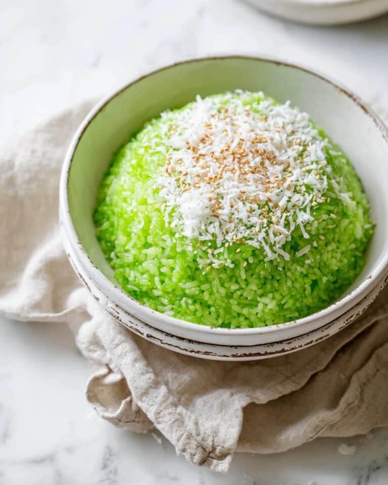 The Best Pandan Sticky Rice (Xoi La Dua) Recipe