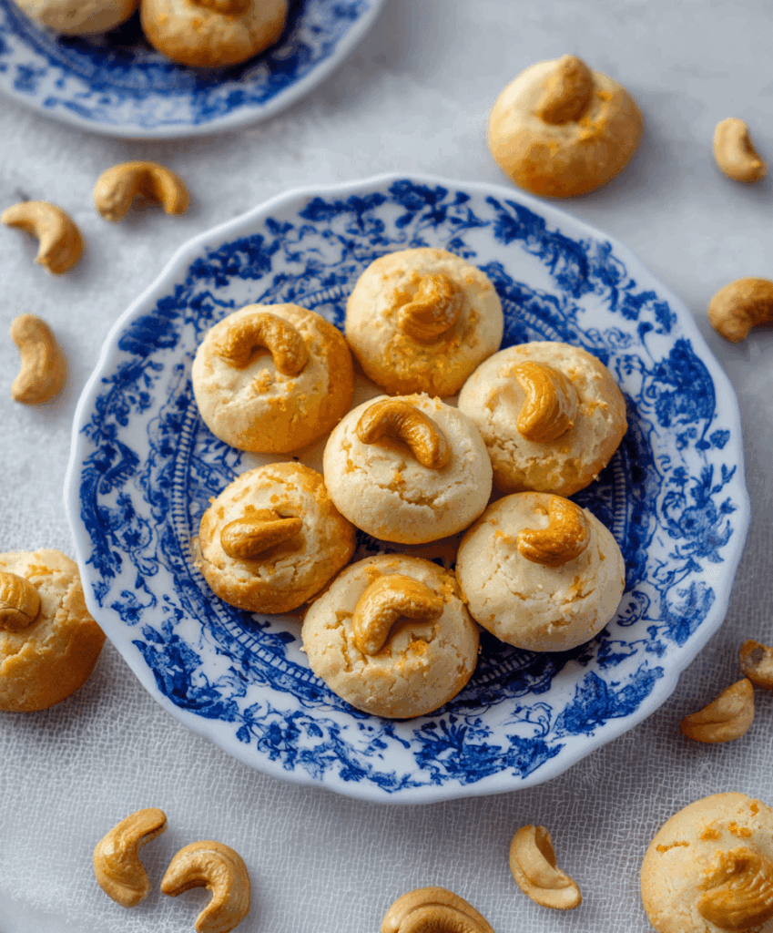 Melt-In-Your-Mouth Cashew Nut Cookies (Chinese New Year) Recipe