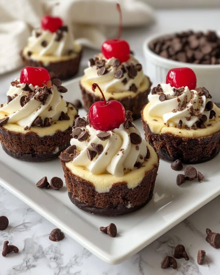 Loaded Brownie Cheesecake Dessert Cups Recipe