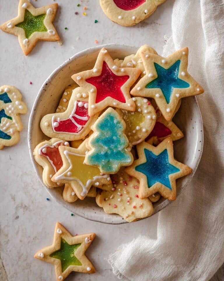 Stained Glass Window Cookies Recipe
