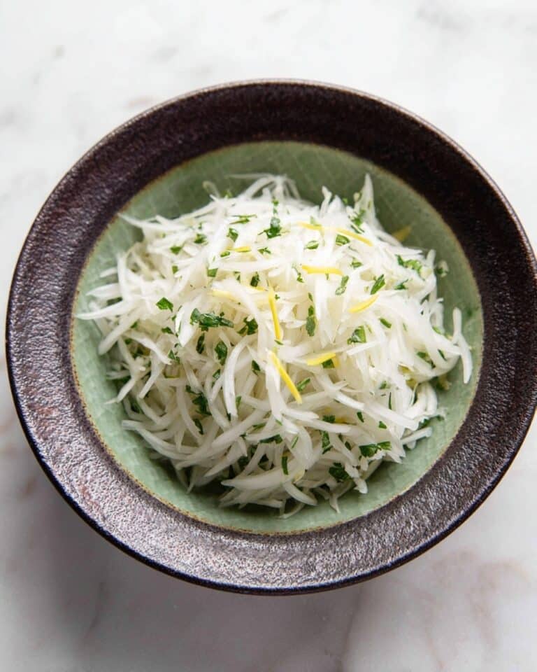 Salted Daikon Salad (Shio Momi Daikon) Recipe