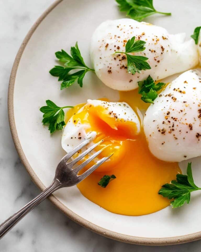 Perfect Poached Eggs: Easy and Whirlpool Method Recipe