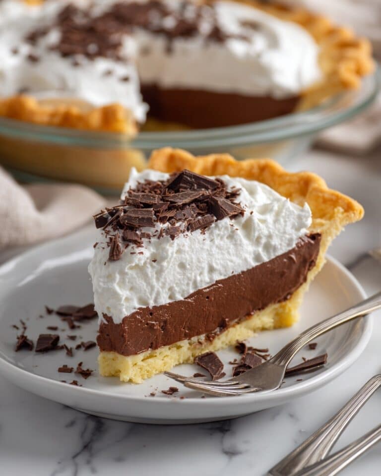 Easy Chocolate Cream Pie Recipe