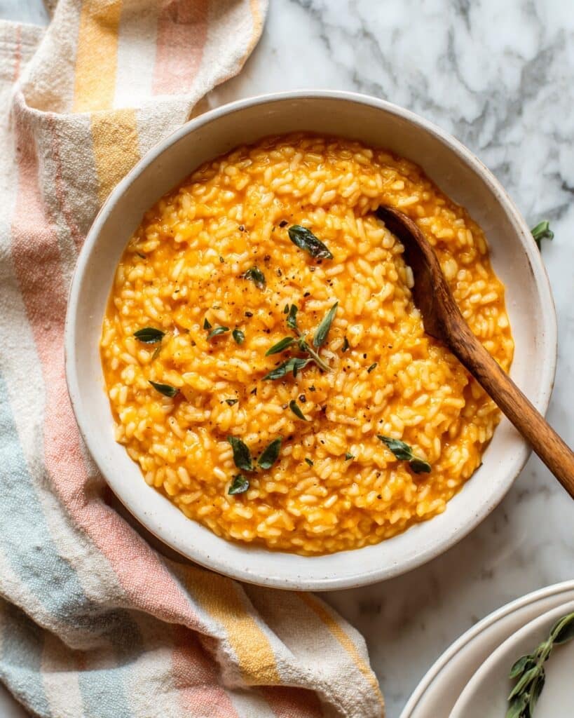 No-Stir Pumpkin Risotto Recipe