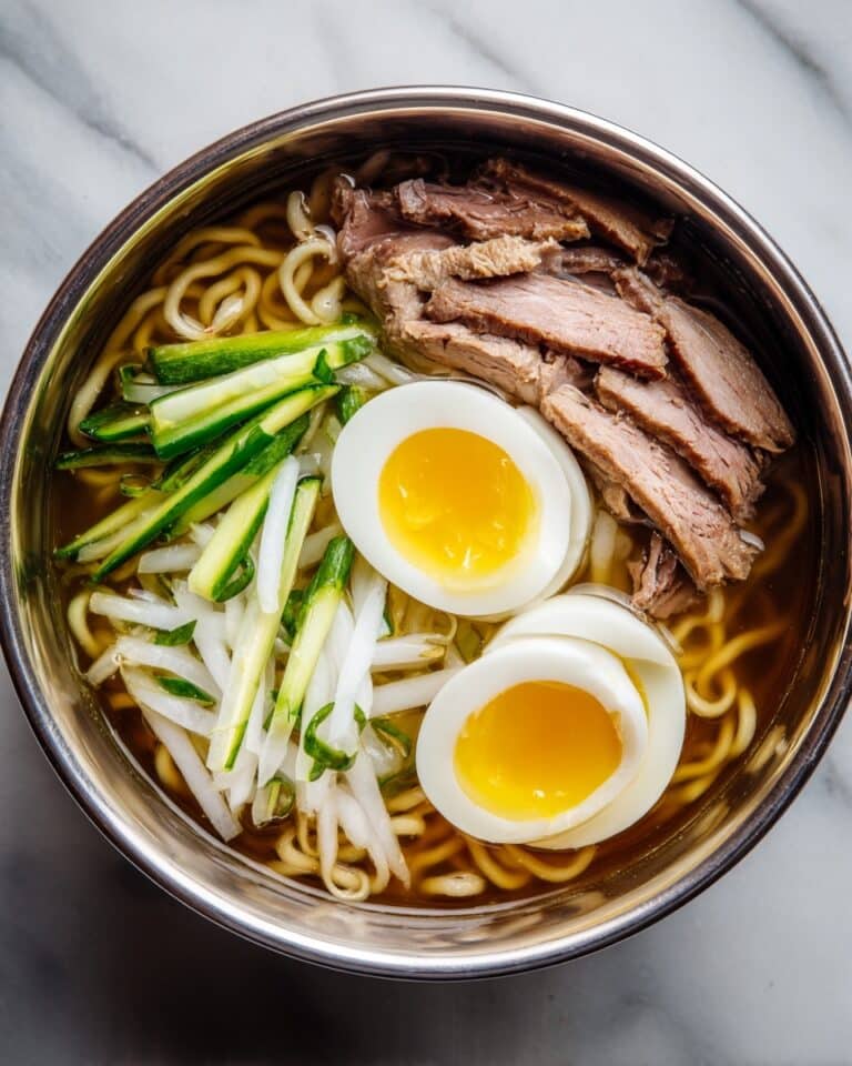 Mul Naengmyeon (Korean Cold Noodle Soup) Recipe