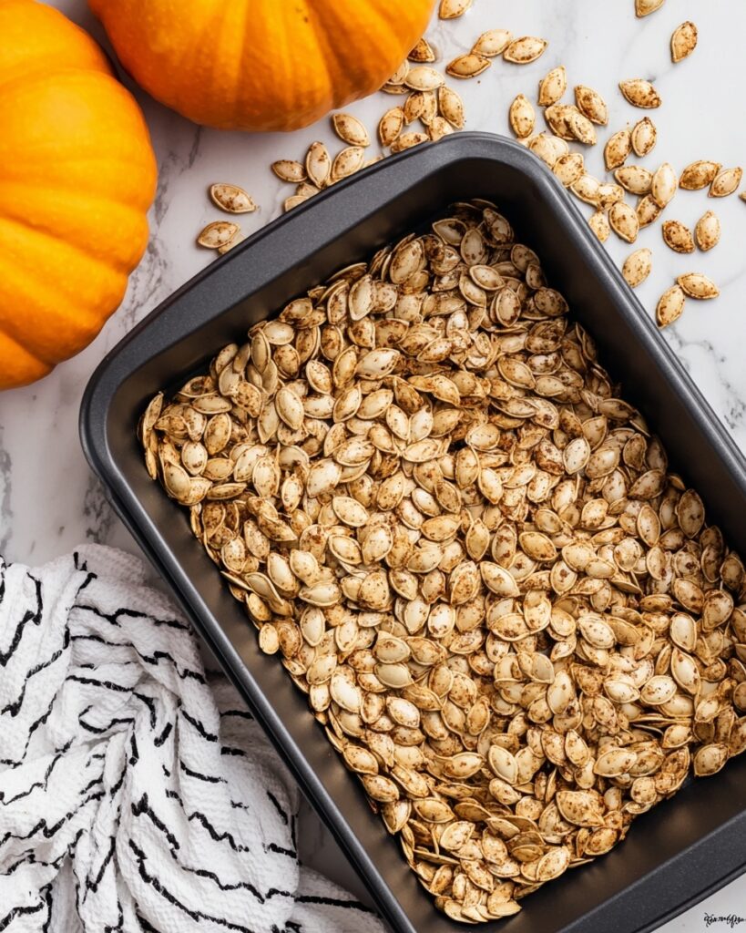 Air Fryer Spiced Pumpkin Seeds Recipe