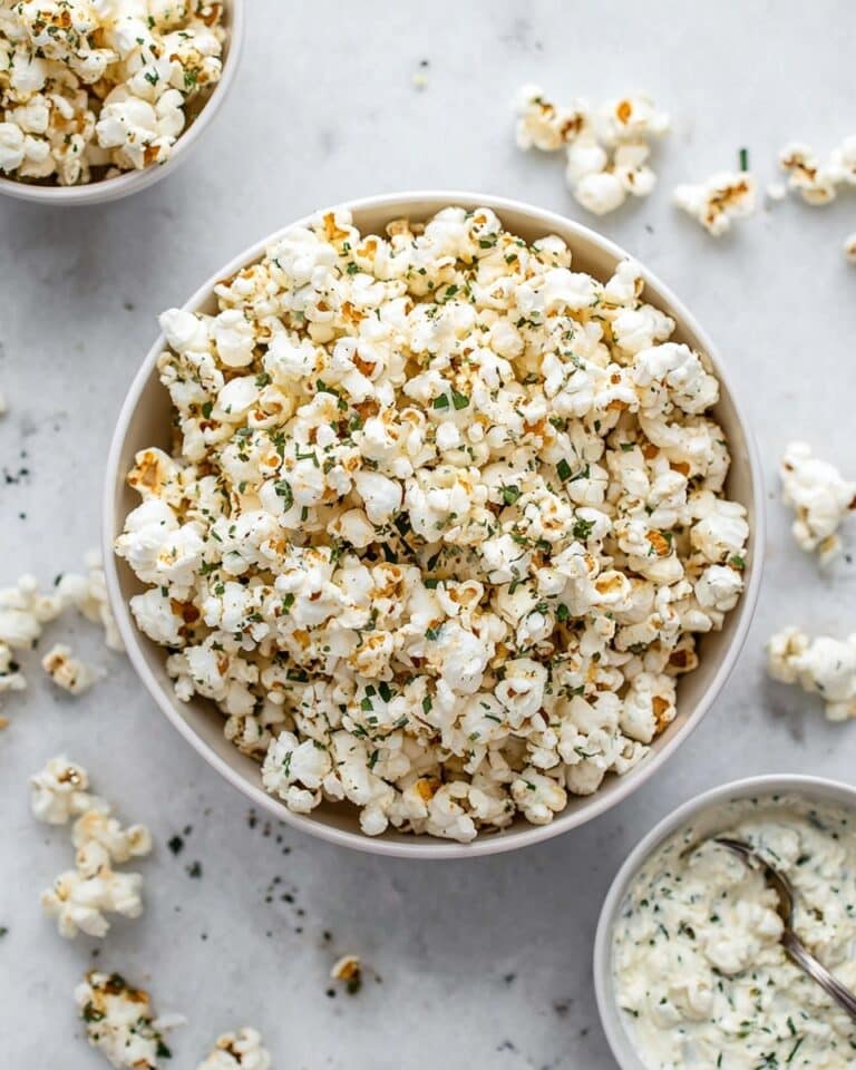 Homemade Ranch Popcorn Recipe