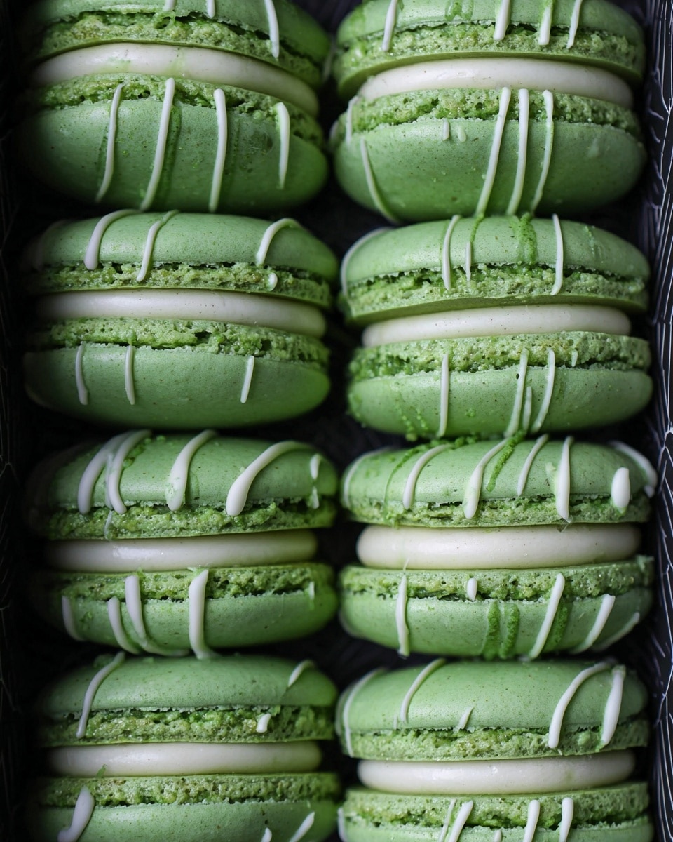 Beginner Friendly Pandan Macarons Recipe