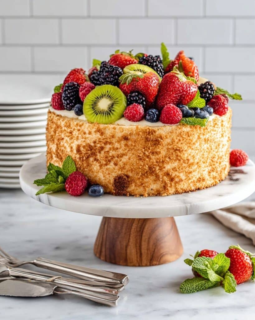 Old Fashioned Angel Food Cake Recipe